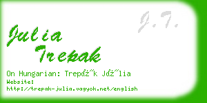 julia trepak business card